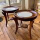 G. Scapinelli. Pair of Maracana side tables.