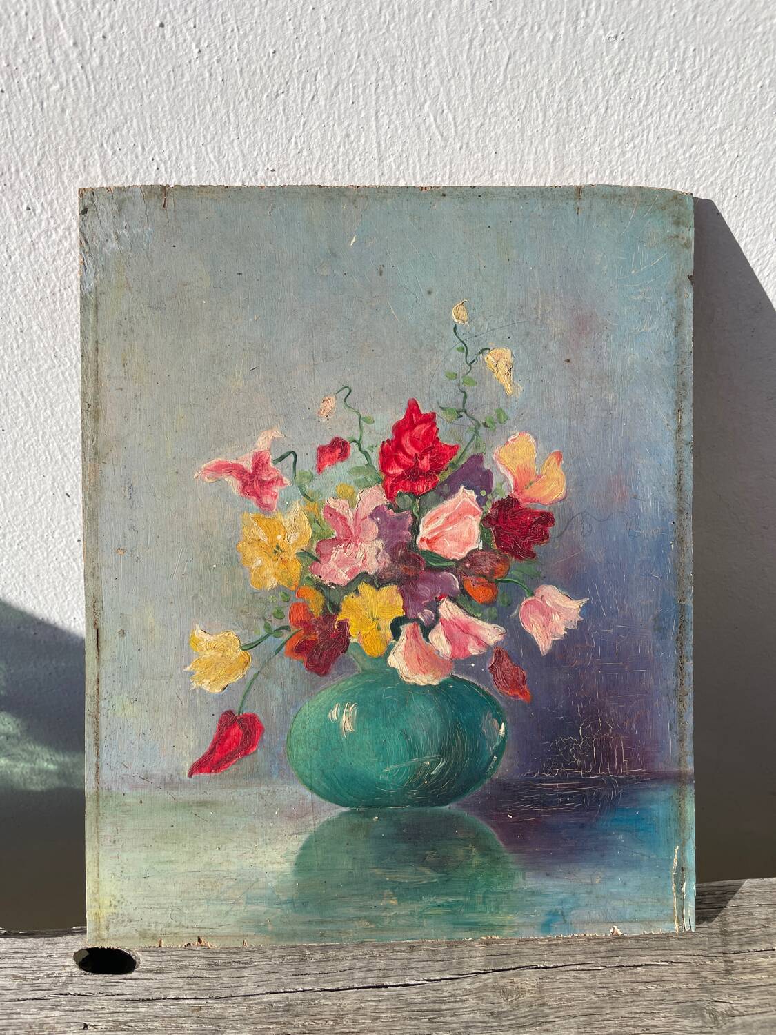 Bouquet of Flowers, oil painting, 1945
