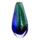 Vase murano bleu et vert