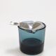 Bauhaus Ashtray Tourmaline by Wilhelm Wagenfeld for WMF Germany, 1960s
