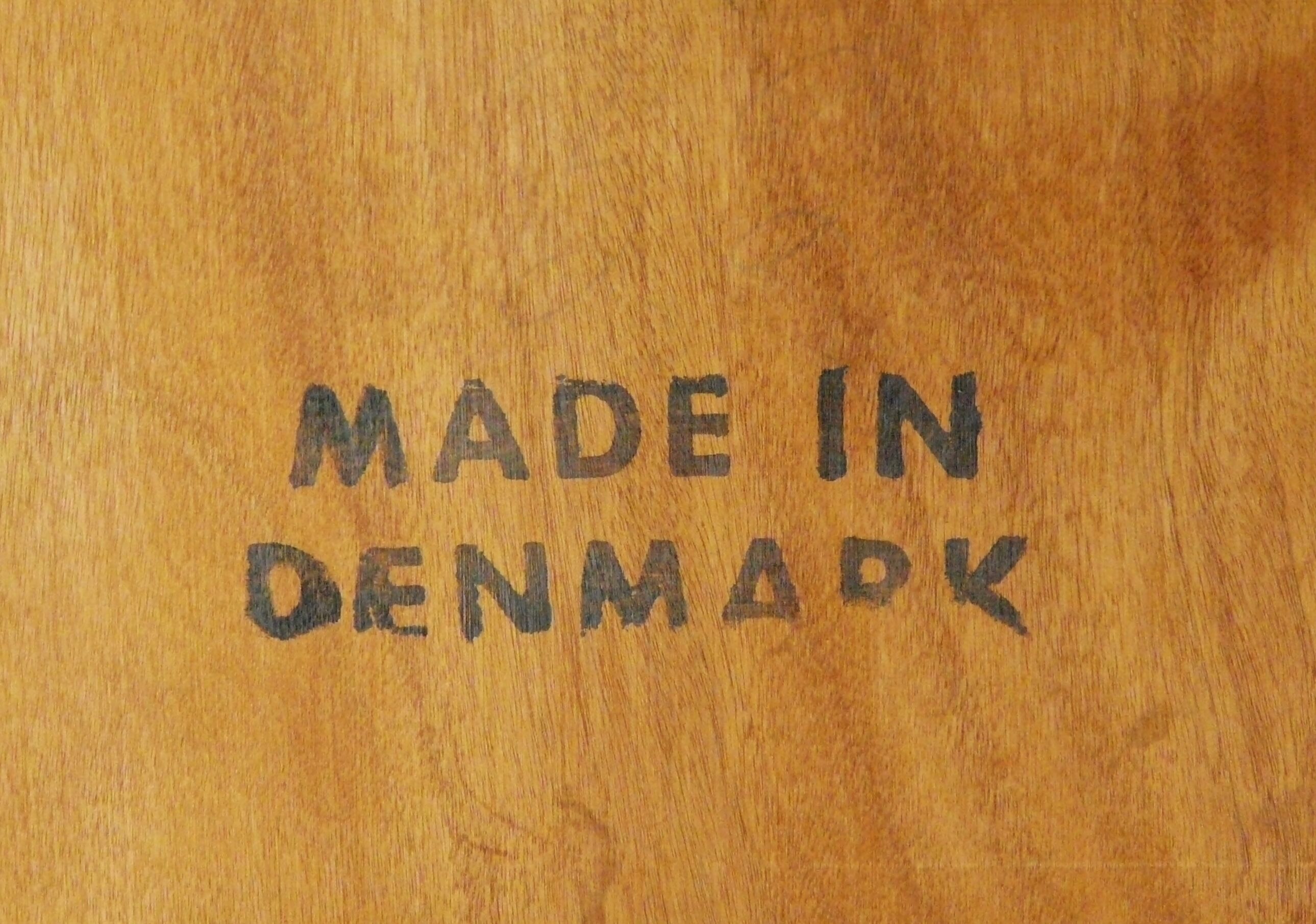 Verner Pedersen Danish teak expandable table