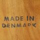 Verner Pedersen Danish teak expandable table