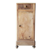 Antique solid wood bedside table