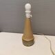 Handmade Beautiful partially glazed table lamp from Danish Søholm Ceramics, 1970s.