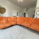 Rare vintage modular canapé for 5 people - Ligne Roset - Marsala model