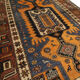 Vintage persian hamadan area rug- 136x192cm