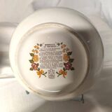 Gien. Bordeaux bouquet. 43-piece service