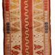 Vintage Turkish Melas handmade carpet 76cm x 267cm 1950s, 1C689