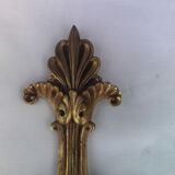 Pair bronze sconces