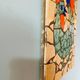 Mid-century mosaic wall panel, image of a rooster