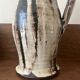 enameled and signed ceramic carafe, 1950