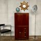 Bureau secrétaire art déco en palissandre