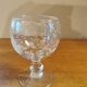 Lot de 6 verres à pied vintage bullés Biot