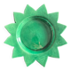 Garden green star dish