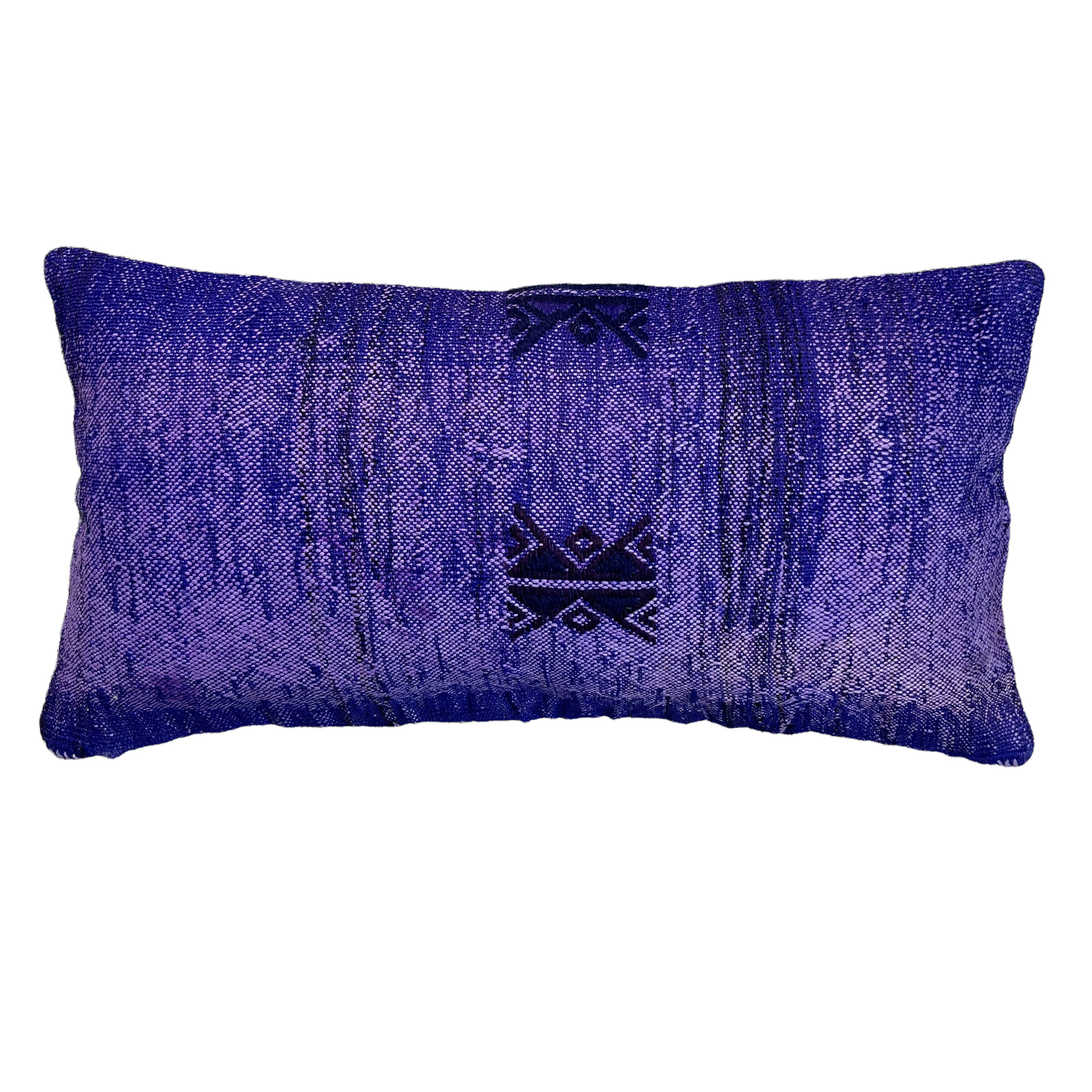 Vintage turkish kilim cushion cover , 30 x 60 cm