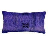 Vintage turkish kilim cushion cover , 30 x 60 cm