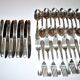 LCF set of 36 silver cutlery for starters and desserts, 1950s design Le Couvert Français