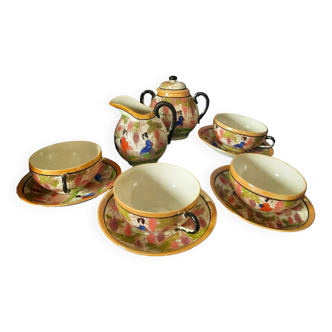 Japanese porcelain tea set