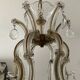 Old Venetian chandelier in crystal and bronze