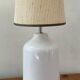 1970s glazed ceramic lamp