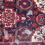 Vintage persian balutch handmade carpet 90x175 cm