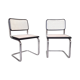 Pair of chairs b32 cesca by Marcel Breuer