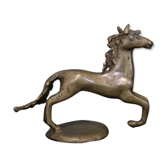 Brass horse