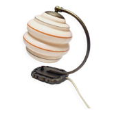 Art Deco bedside lamp, Belgium, 1950s