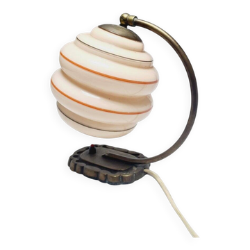 Art Deco bedside lamp, Belgium, 1950s