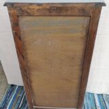 Relooked 1970 oak chiffonnier