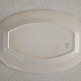 Half-porcelain plate from badonviller