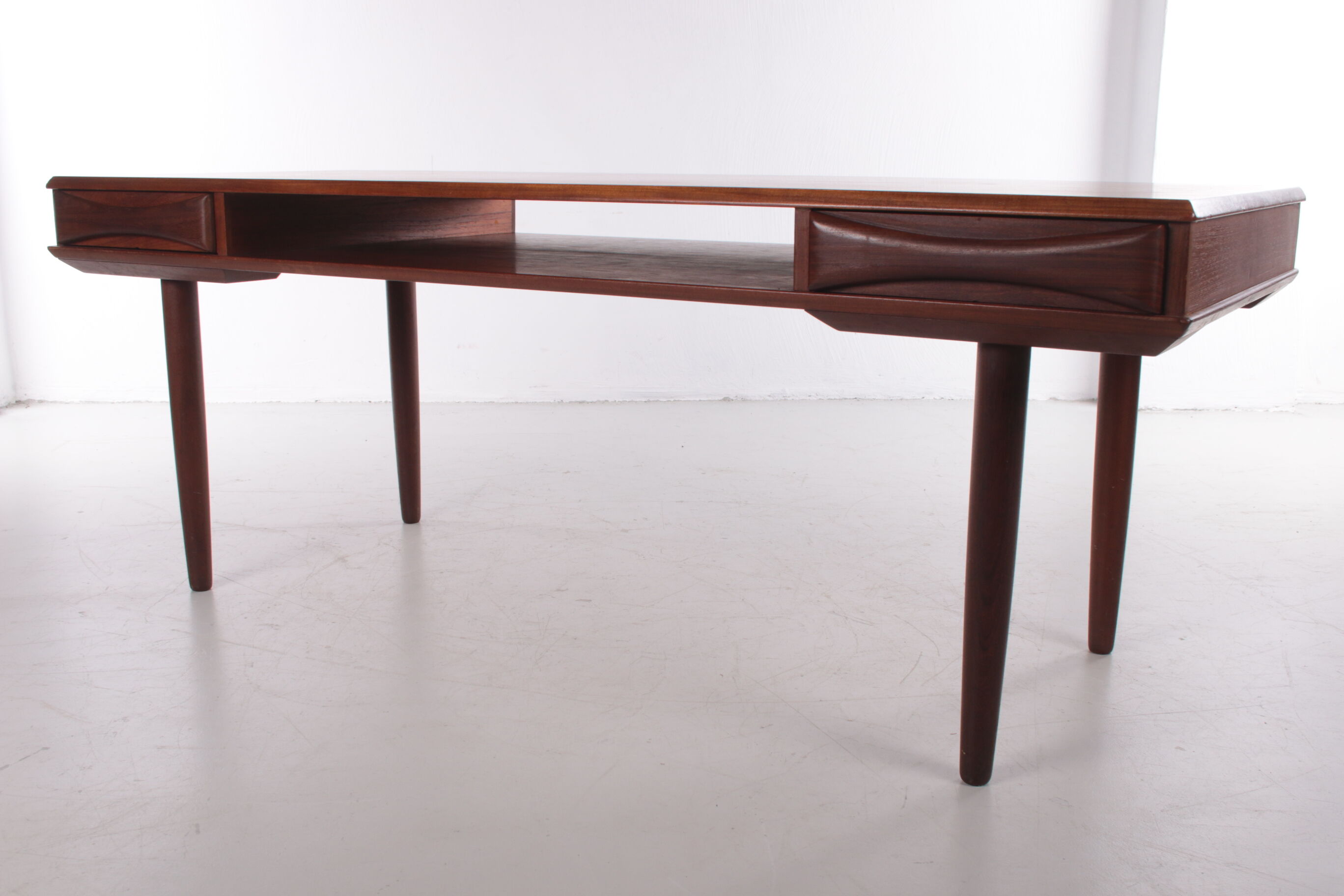 Danish modernist teak coffee table from Dyrlund, 1960s