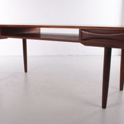 Danish modernist teak coffee table from Dyrlund, 1960s