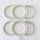 6 flat plates old l'Amandinoise vertes