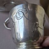 Gallia/Christofle silver-plated mug