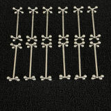 Christofle 12 holder knives balls model atomium very good condition ref CH10PC