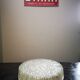 Ceiling lamp vintage glass wall lamp 1960/70 original large model