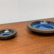 Vintage ceramic bowls from the Danish studio Michael Andersen, Bornholm, 1960s, set of 2.