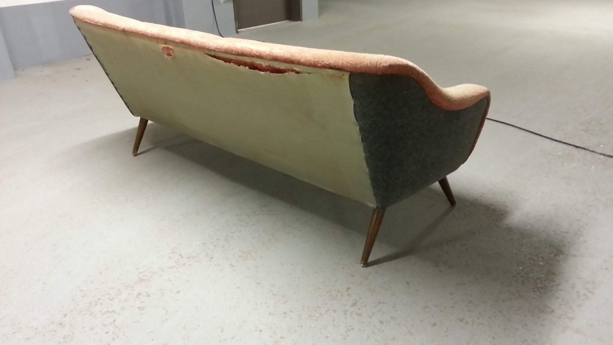 Canapee Danish 50s 60s and his chair
