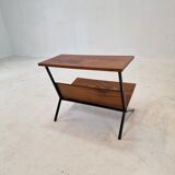 Mid century dutch side table or magazine rack, 1960's