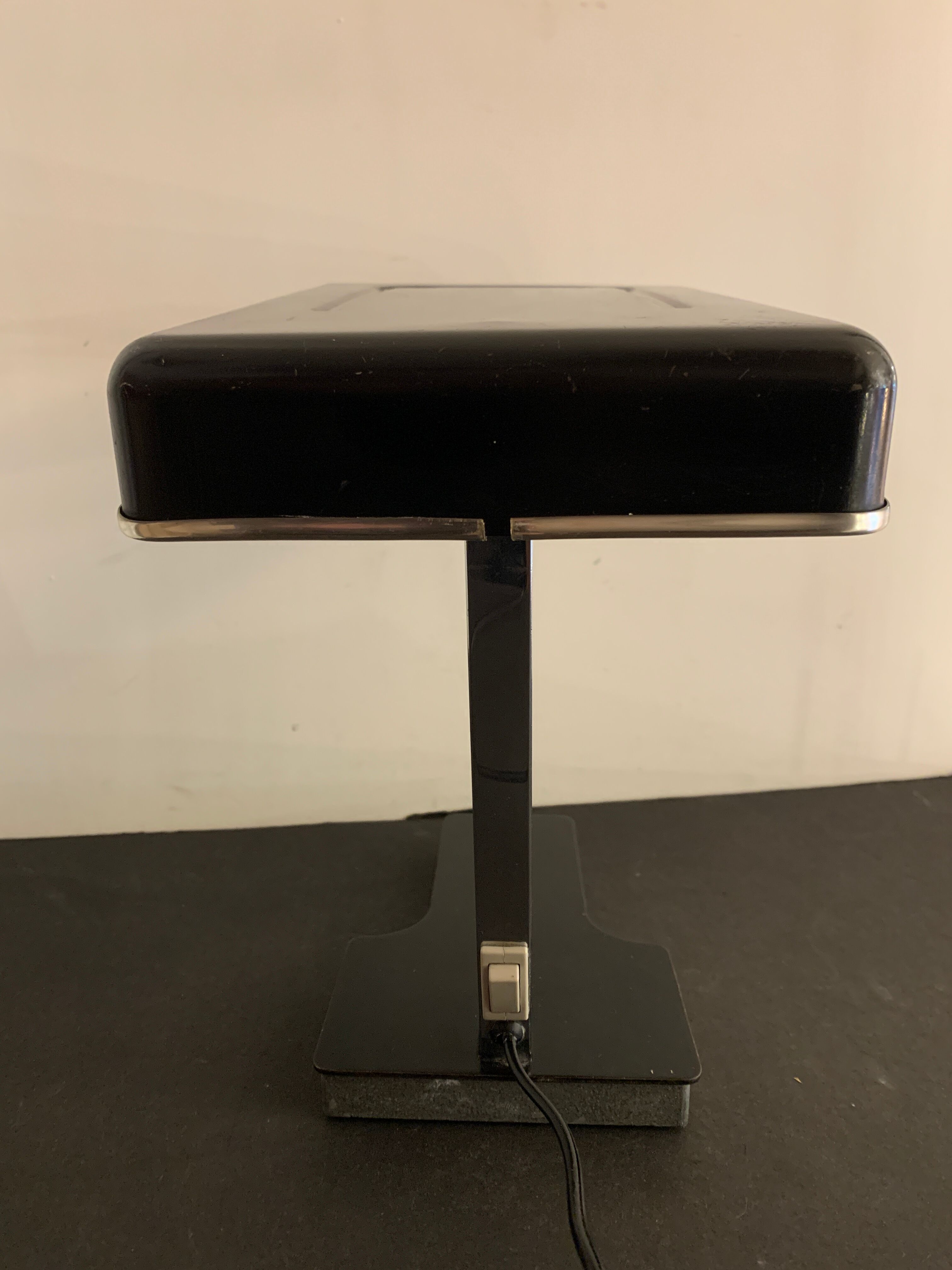 Adjustable Fase lamp, model Mini Fase in black metal, 1960