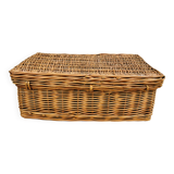 Wicker suitcase