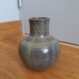 Vase en grès émaillé signé
