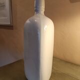 Triangular stoneware bottle