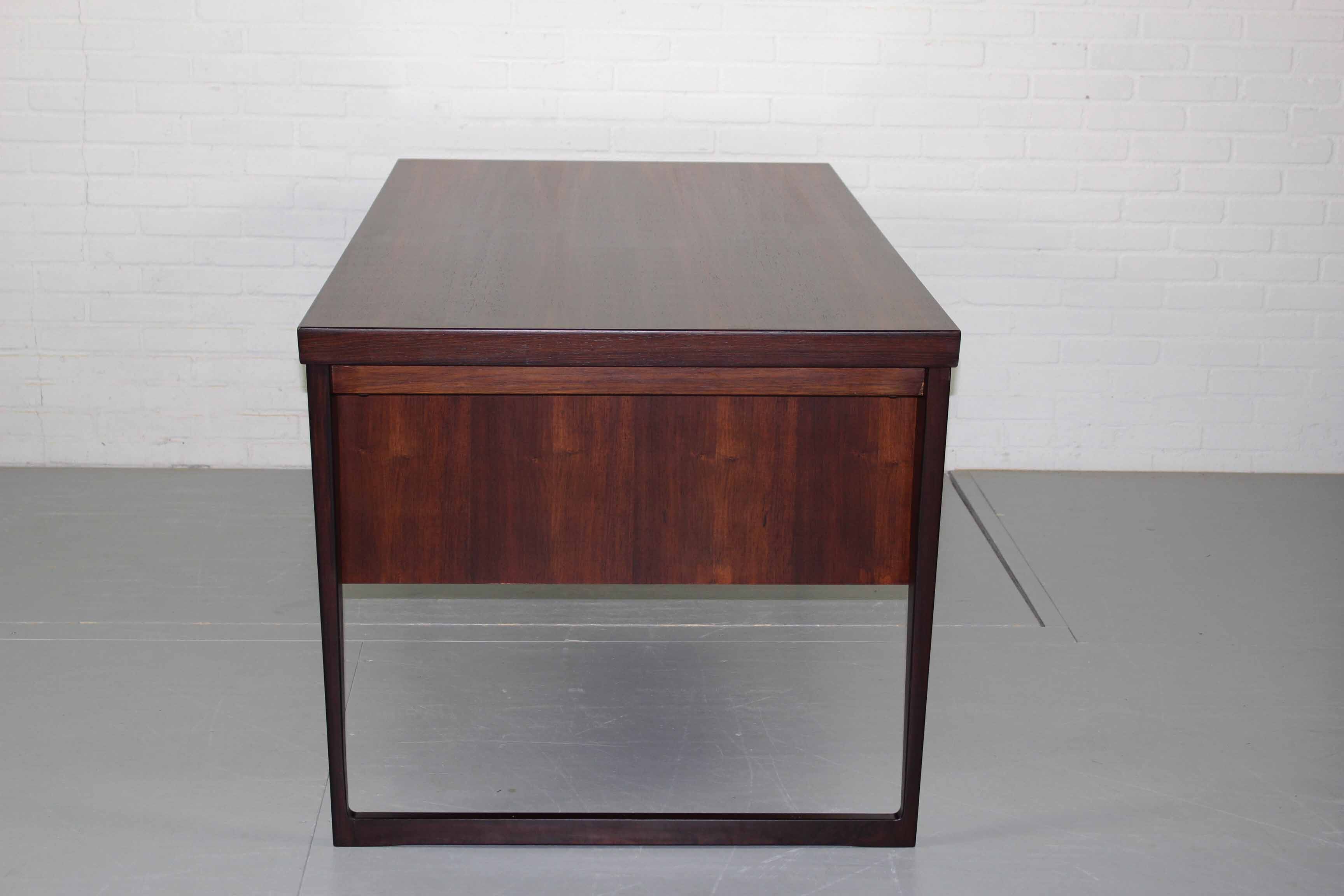Bureau en palissandre du milieu du siècle par Kai Kristiansen