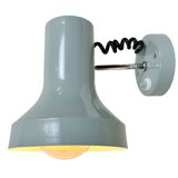 Vintage Grey Metal Wall Lamp by Josef Hurka for Napako, 1970s