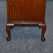Table de Chevet Art Déco en Bois Dur, 1920s