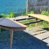 Extendable table in cherry wood