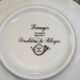 Trio of Limoges Sologne Porcelain Cups and Saucers