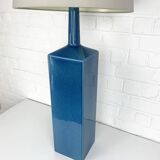 Le Klint Floor Lamp Model No. 357 in blue ceramic, glazed stoneware, Denmark